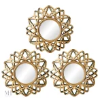 Accessoire chic en miroir rond pour une touche design raffinée
