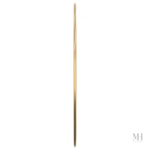Élégant miroir doré de 40 cm pour éclairer votre intérieur