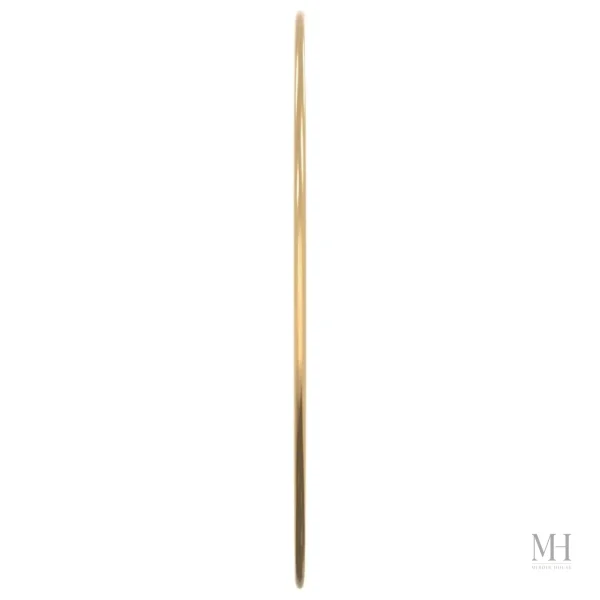 Élégant miroir doré de 40 cm pour éclairer votre intérieur