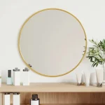Miroir rond 40 cm, touche raffinée pour vos espaces modernes