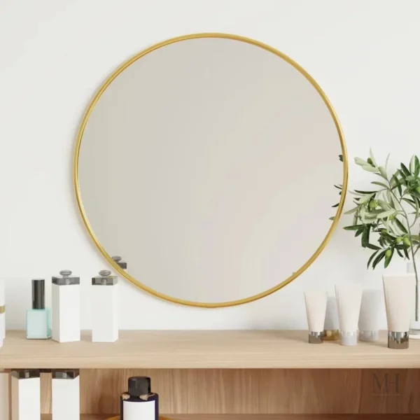 Miroir rond 40 cm, touche raffinée pour vos espaces modernes