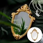 Miroir Doré Classique au Design Raffiné
