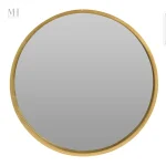 Miroir élégant en bois, ambiance rustique et chaleureuse