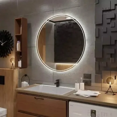 miroir-rond-led-120-cm-1 Miroir Rond LED 120 cm pour salle de bain