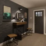 Miroir 60 cm - Style moderne pour un espace raffiné