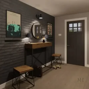 Miroir 60 cm - Style moderne pour un espace raffiné