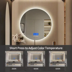 Miroir tactile antibuée 100 cm pour un usage quotidien
