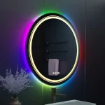 Miroir Rond Lumineux 60 cm pour salle de bain