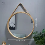 Miroir en bois, ajout de chaleur à votre intérieur
