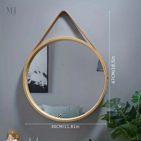 Miroir en bois, ajout de chaleur à votre intérieur