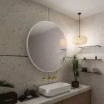Miroir XXL au design subtil pour une déco raffinée