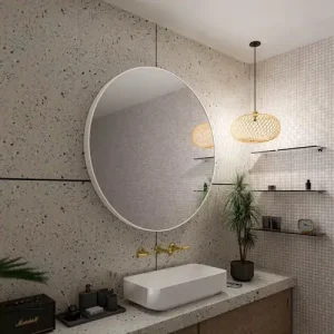 Miroir XXL au design subtil pour une déco raffinée