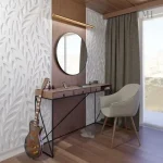 Miroir décoratif XXL pour agrandir l'espace intérieur