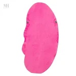 Miroir organique moderne, finition velours douce