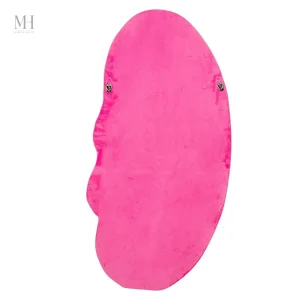 Miroir organique moderne, finition velours douce