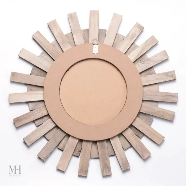 Miroir vintage en rotin, pièce unique pour votre intérieur