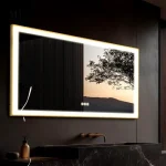 Miroir LED 160 cm pour un éclairage optimal en salle de bain