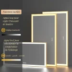 Miroir désembuage intelligent pour un usage pratique quotidien