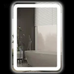 Miroir lumineux avec fonction anti-buée 50x70