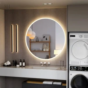 Miroir lumineux tactile pour une ambiance moderne