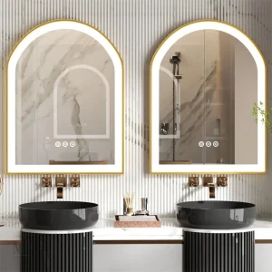 Miroir antibuée LED pour salle de bain