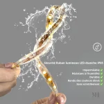 Miroir design avec fonctionnalités intelligentes