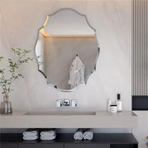 Miroir salle de bain moderne et élégant