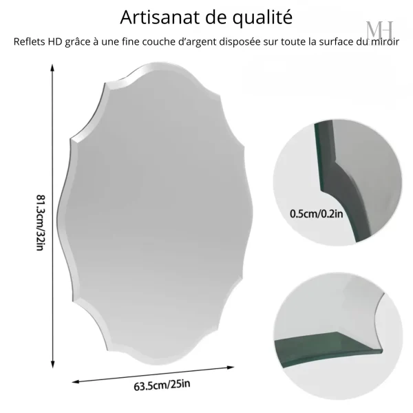 Accessoire de salle de bain au design contemporain