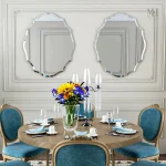 Miroir 81x63 cm, idéal pour optimiser l'espace