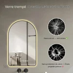 Miroir LED 120 cm pour un look contemporain