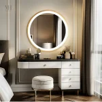 Miroir LED Tactile pour un Confort Optimal