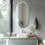 Miroir Salle de Bain 100x50 cm - Design moderne