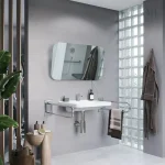 Miroir Salle de Bain Simple 100 cm