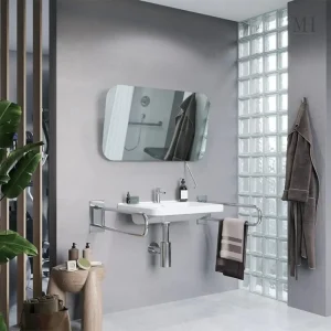 Miroir Salle de Bain Simple 100 cm