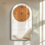 Miroir élégant pour salon, verre haut de gamme