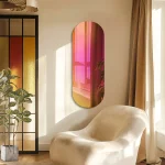 Accessoire déco tendance : miroir aux reflets arc-en-ciel