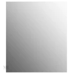 Miroir pratique pour salle de bain, dimensions 70x50 cm
