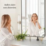 Miroir Simple Salle de Bain 140 cm, design moderne