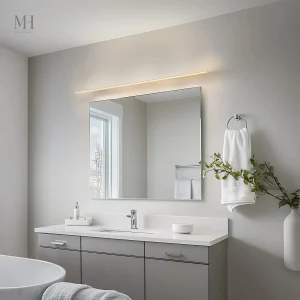 Miroir sobre et efficace, parfait pour un usage quotidien