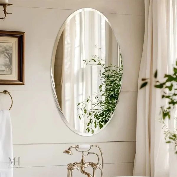 Miroir salle de bain 50x70 cm, style minimaliste
