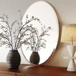 Miroir de salle de bain 80x60 avec finition sobre