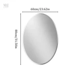 Miroir pratique et fonctionnel pour salle de bain