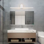 Miroir Salle de Bain 90x70 au design minimaliste élégant