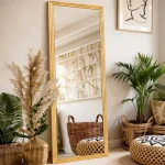 Miroir sur pied en pin massif 160 cm