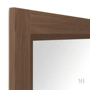Miroir élégant sur pied pour décoration raffinée