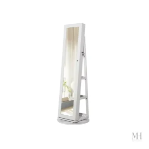 Miroir fonctionnel alliant design et rangement