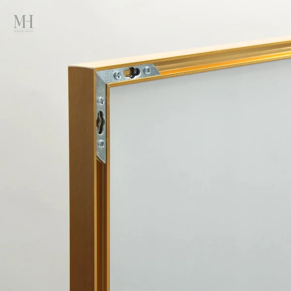 Élément Décoratif : Miroir Moderniste en Pied