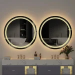 Miroir LED Rond pour Améliorer la Salle de Bain