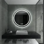 Miroir LED pour Salle de Bain avec Design Élégant