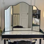 Miroir de maquillage triptyque élégant